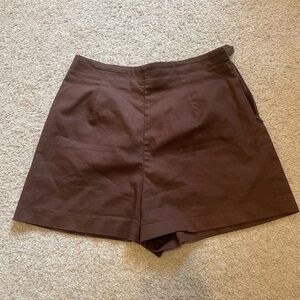 The Limited High Waist Brown Shorts